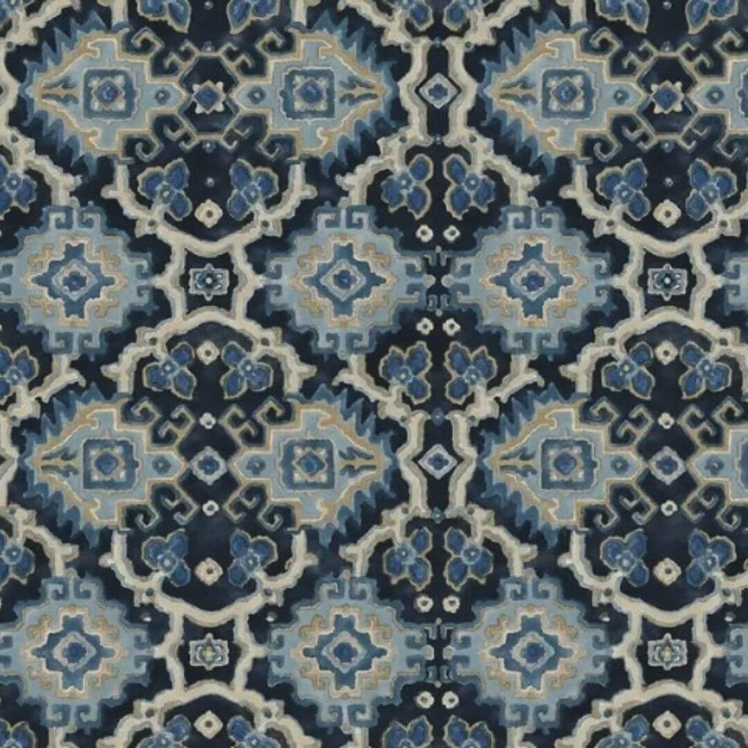 Linwood Kami Indigo Velvet