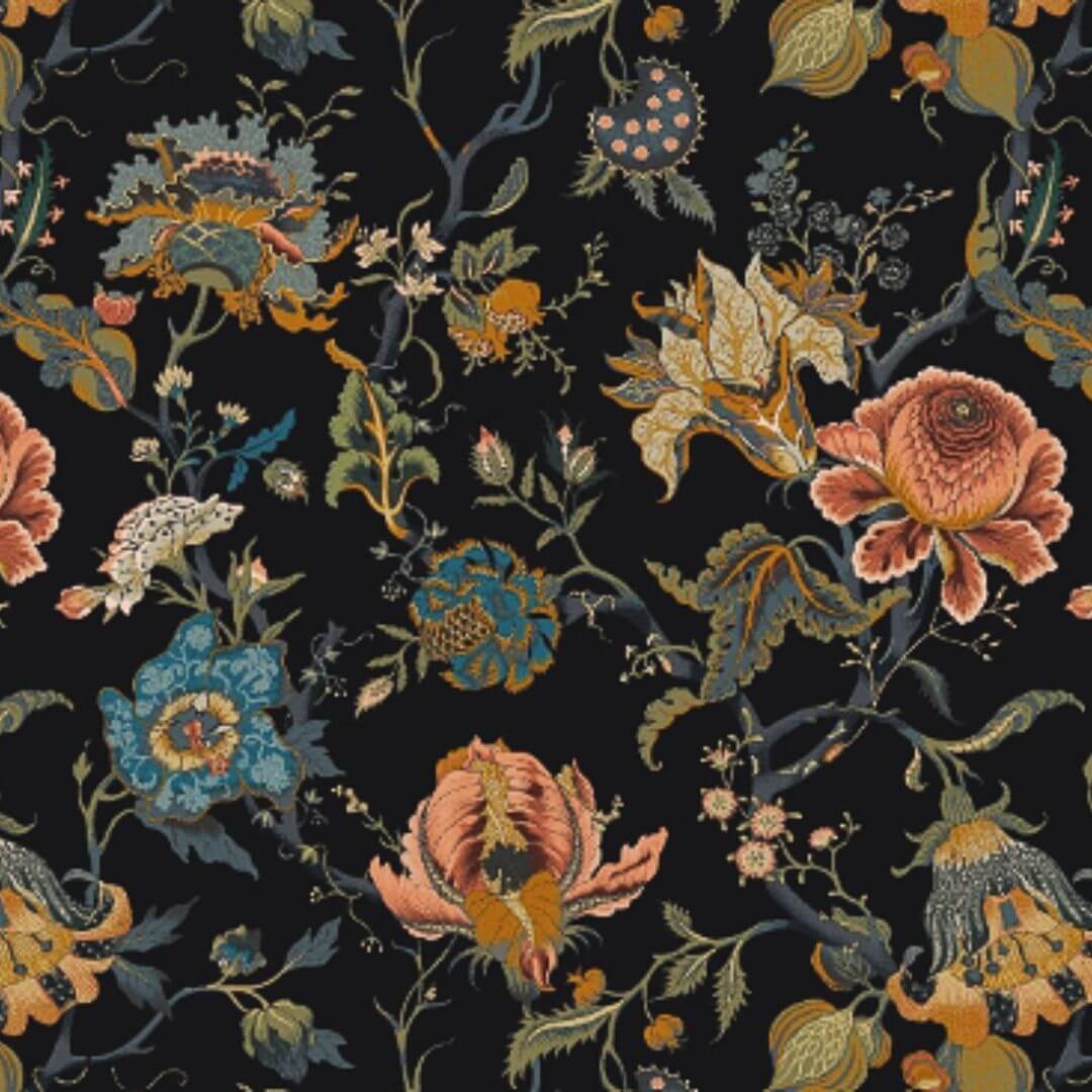 Mallion & Knowles Athena midnight velvet