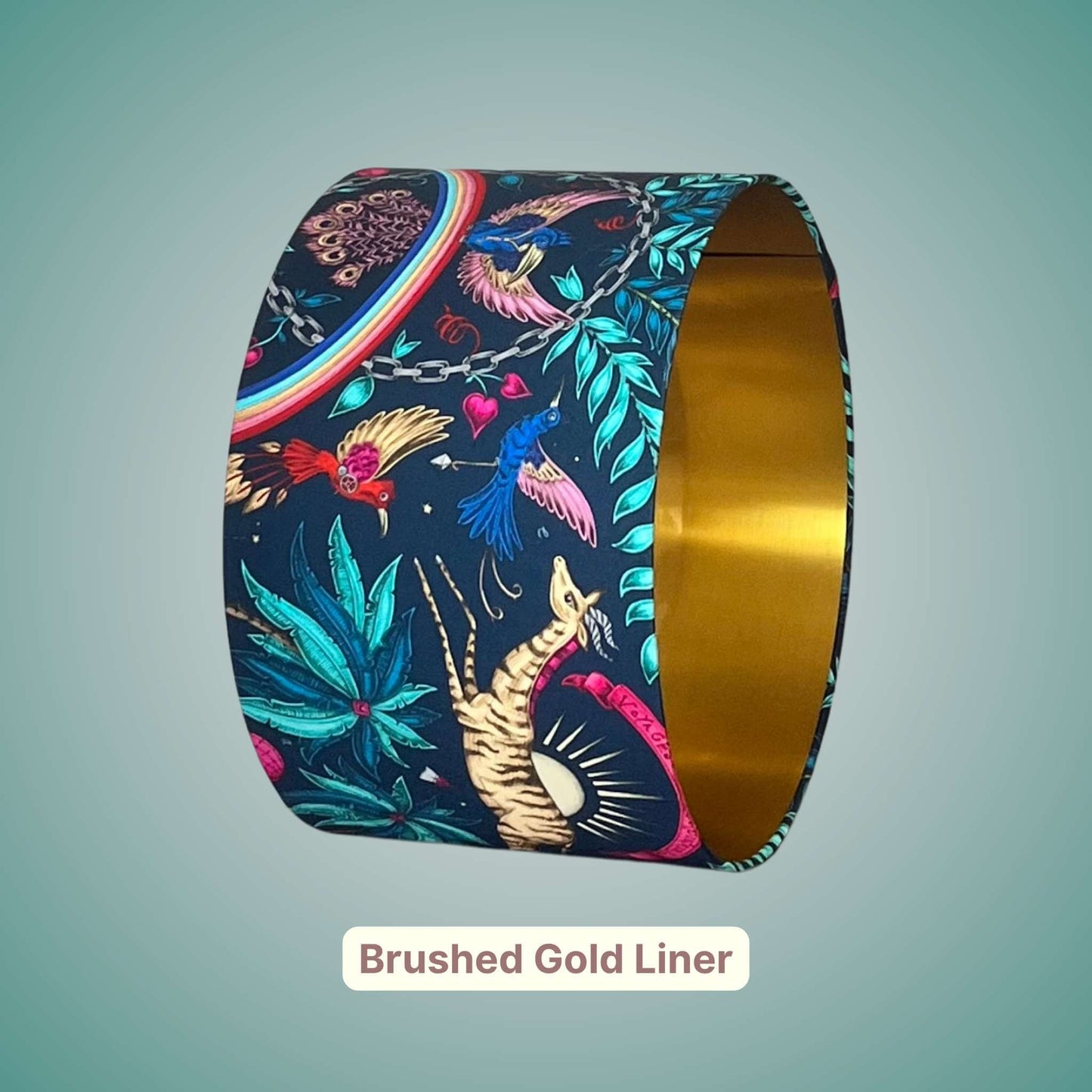 Zambezi Gazelle Lampshade in Fabric by Emma J Shipley