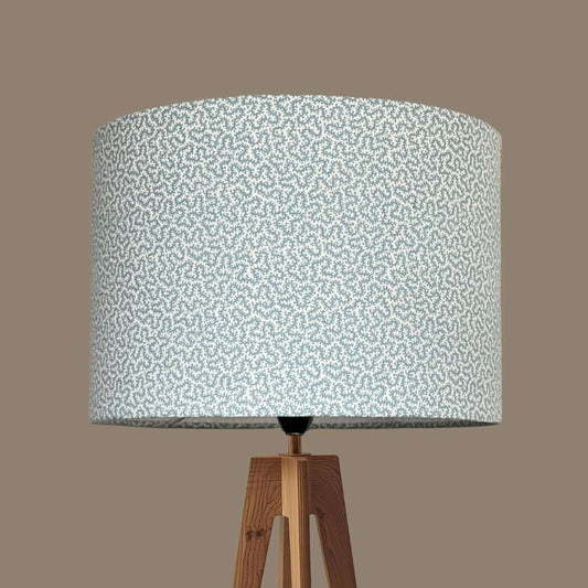Ian Sanderson Petra Drum Lampshade in Chalk Blue
