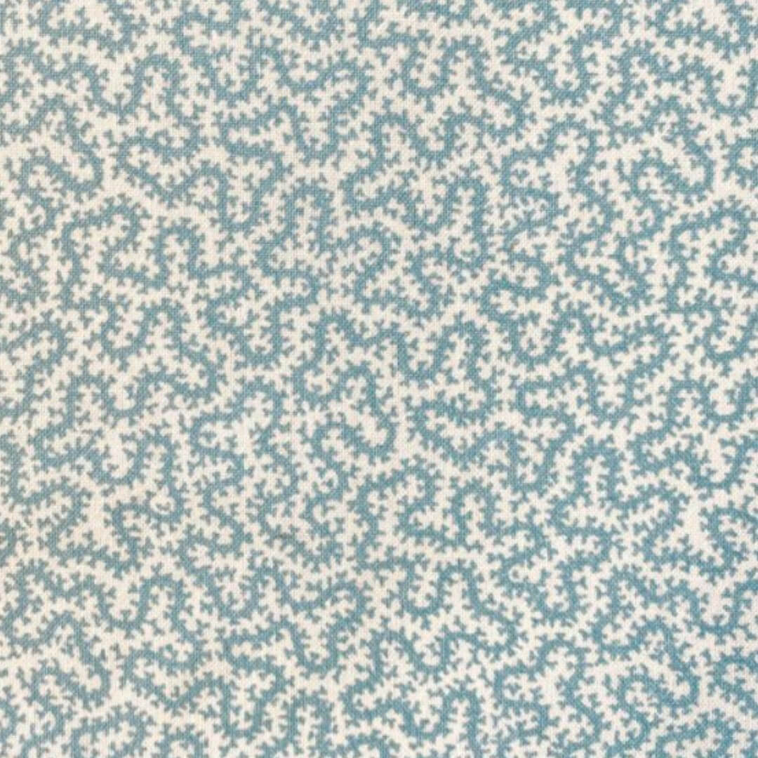 Ian Sanderson Petra fabric in Chalk Blue
