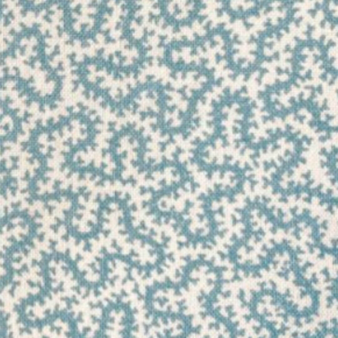 Ian Sanderson Petra fabric in Chalk Blue