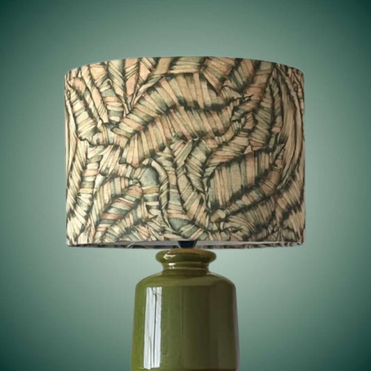 Voyage Maison Musa Kiwi drum lampshade 